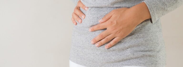 Excessive gas and bloating causing a swollen, uncomfortable stomach