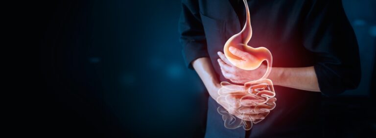 Gastrointestinal disease symptoms such as abdominal pain and bowel changes