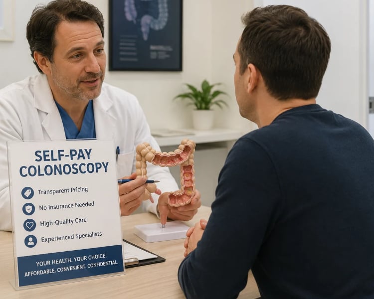 Affordable Colonoscopy Screening specialist for food getting stuck when swallowing