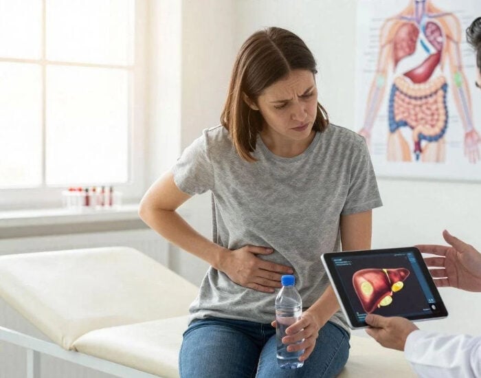 fatty liver blood test